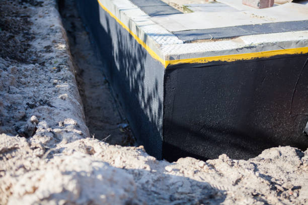 Professional Crawl Space Encapsulation technician working in Attica, NY